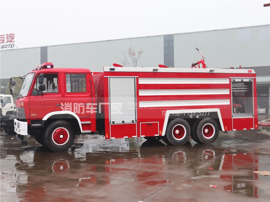 東風(fēng)后雙橋12噸泡沫消防車(chē) 東風(fēng)后雙橋12噸泡沫消防車(chē)